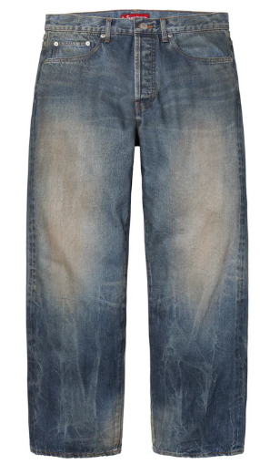 Mud Wash Baggy Jeans