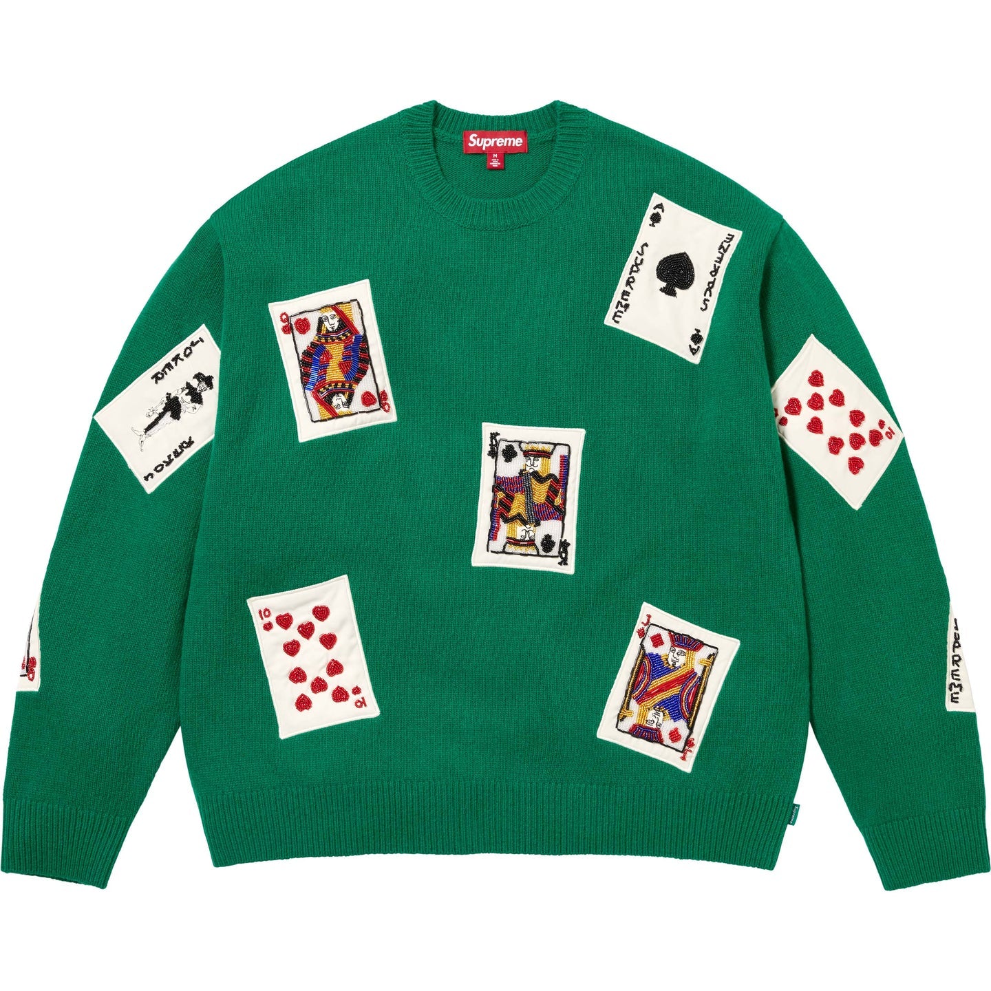 Beaded Card Sweater